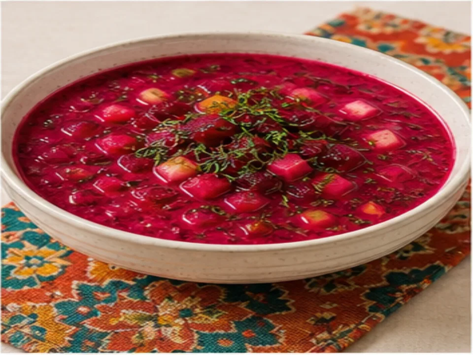 Холодный борщ - Lazzat Food